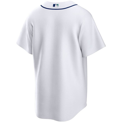 Nike Men's Seattle Mariners Official Blank Replica Jersey In Ivory