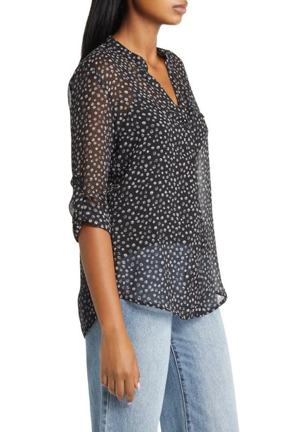Shop Kut From The Kloth Jasmine Top In Normandy Dot Black