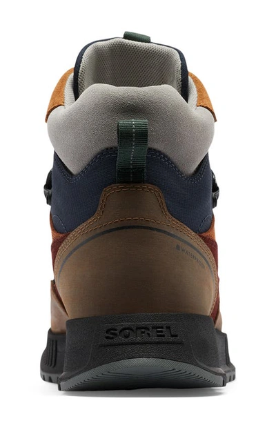 Shop Sorel Mac Hill™ Lite Trace Waterproof Boot In Abyss/ Umber