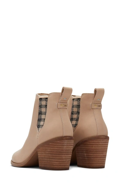 Shop Toms Everly Chelsea Boot In Natural