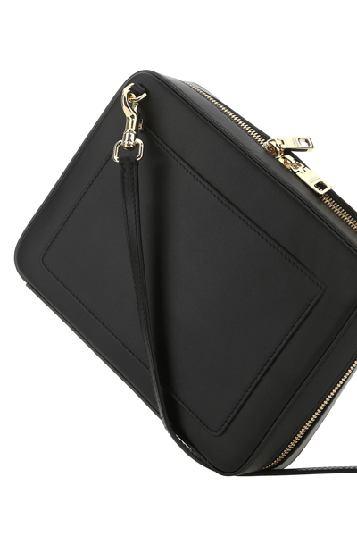 Dolce & Gabbana Black Leather Crossbody Bag