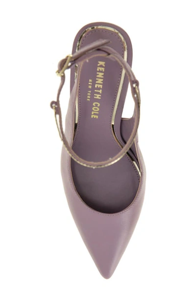 Shop Kenneth Cole Romi Ankle Strap Pump In Mauve