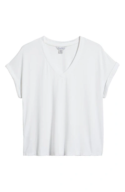 Shop Tommy Bahama Kauai V-neck T-shirt In White