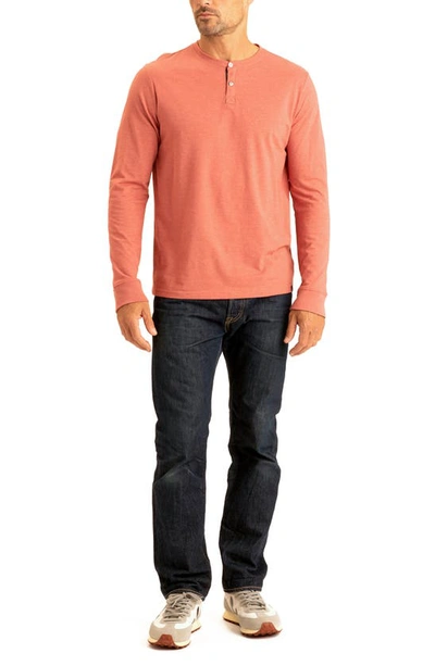 Threads 4 Thought Henley In Prawn