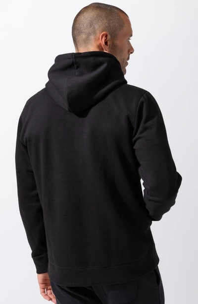Shop Threads 4 Thought Invincible Fleece Hoodie In Black