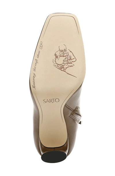 Shop Sarto By Franco Sarto Flexa Comfort Leather Bootie In Clay