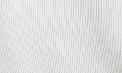 Veronica Beard Coralee Puff Sleeve Henley T-shirt In White