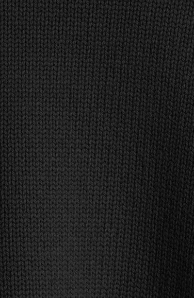Loulou Studio Bruzzi Cropped Wool And Cashmere-blend Sweater In Black