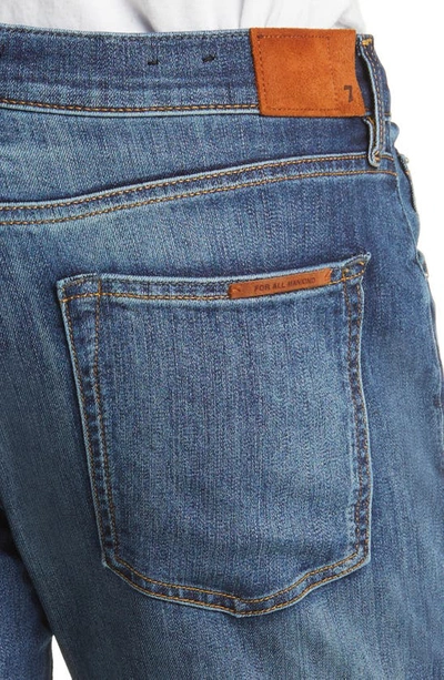 7 For All Mankind The Straight Leg Jeans In Coachella