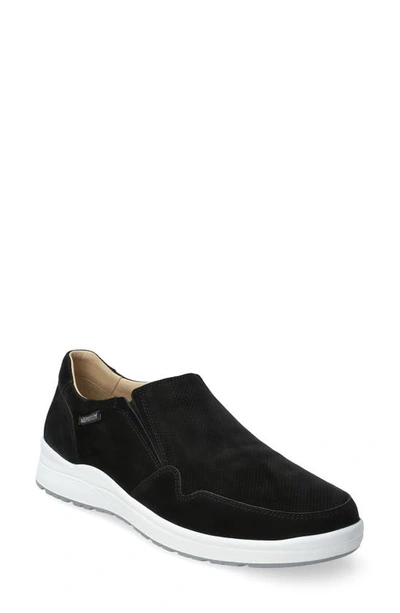 Shop Mephisto Valter Slip-on In Black Sportbuck