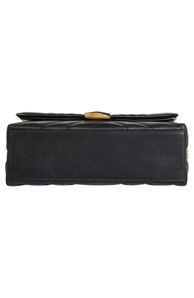 Shop Givenchy Medium 4g Quilted Leather Shoulder Bag In Black