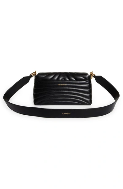 Shop Givenchy Small 4g Quilted Leather Crossbody Bag In Black