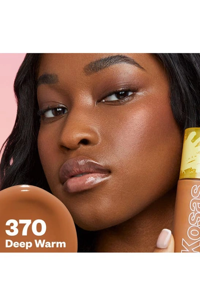 Shop Kosas Revealer Skin Improving Spf 25 Foundation, 1 oz In Deep Warm 370