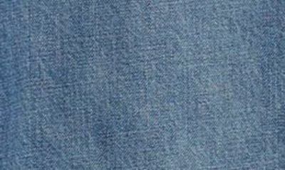 Shop Bottega Veneta Parakeet Patch Straight Leg Jeans In Mid Blue