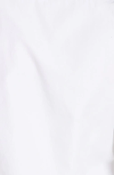 Thom Browne White Classic Button-down Point Collar Shirt In White