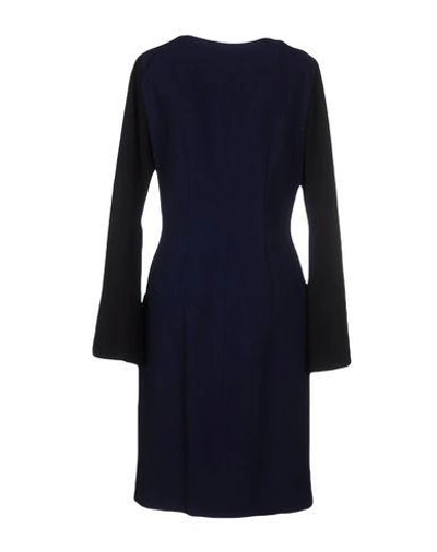 Shop Elie Tahari Knee-length Dresses In Black