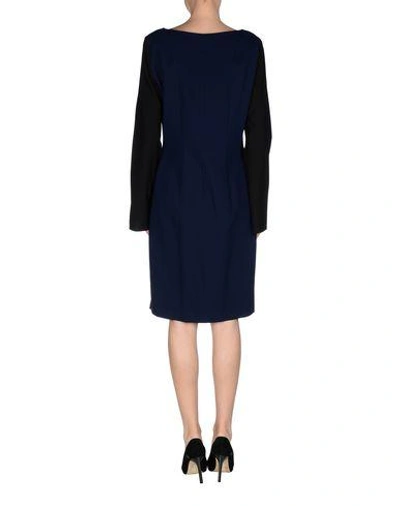 Shop Elie Tahari Knee-length Dresses In Black