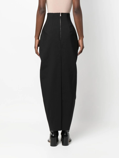 Shop Rick Owens Ultra High-waisted Pencil Skirt In Black