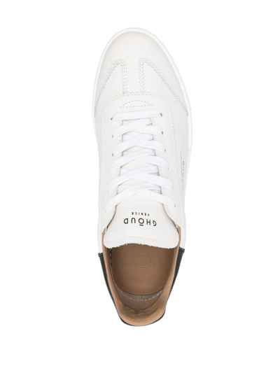 Shop Ghoud Lace-up Low-top Sneakers In White