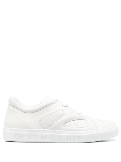 Shop Ih Nom Uh Nit Logo-sole Low-top Sneakers In White