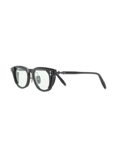 Akoni Orion Square-frame Glasses In Black