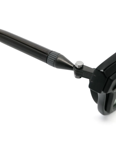 Akoni Orion Square-frame Glasses In Black