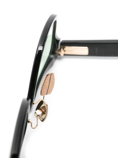 Akoni Sagitta Square-frame Glasses In Black