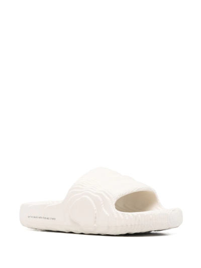 Shop Adidas Originals Adilette 22 Slides In Nude