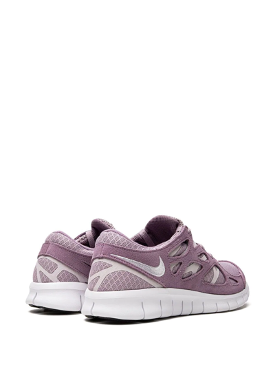 Shop Nike Free Run 2 ''plum Fog/white-venice'' Sneakers In Pink