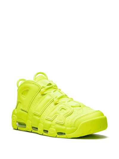 Shop Nike Air More Uptempo '96 "volt" Sneakers In Yellow