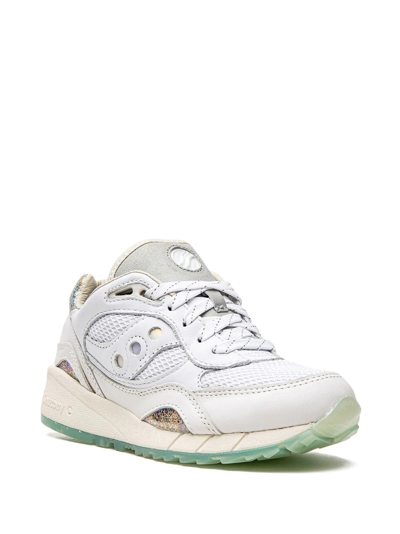 Shop Saucony Shadow 6000 Sneakers In White