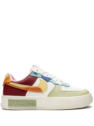 Shop Nike Air Force 1 "fontanka" Sneakers In Red