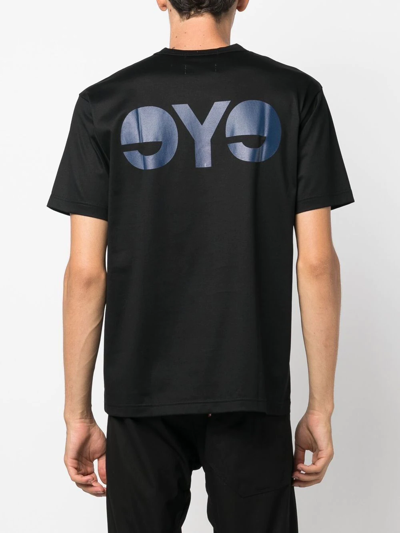 Shop Junya Watanabe Logo-print T-shirt In Schwarz