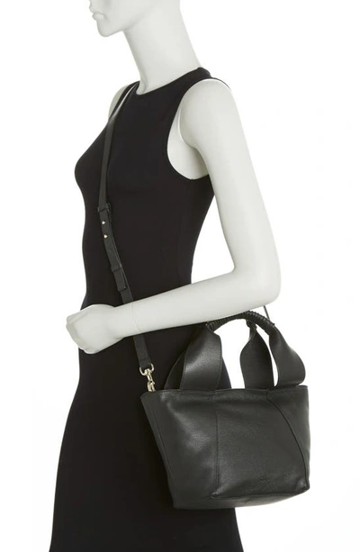 Vince Camuto Janya Hobo Bag In Black Smooth Leather At Nordstrom Rack