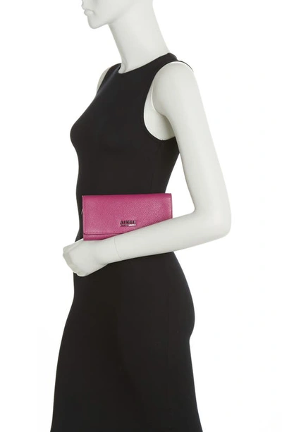 Shop Aimee Kestenberg Sovana Foldover Slim Wallet In Iris