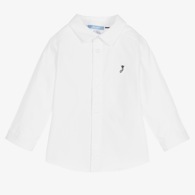 Shop Jacadi Paris Boys White Organic Cotton Shirt