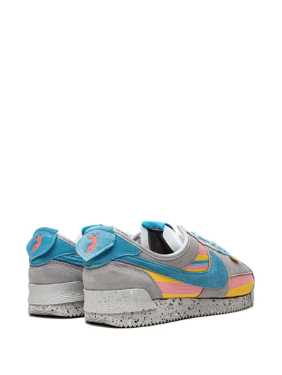 Nike X Union La Cortez Sneakers In Grey
