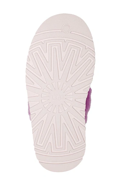 Ugg Women's Funkette Shearling Slingback Platform Slippers In Purple Ruby