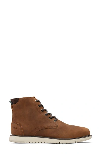 Shop Toms Hillside Lace-up Boot In Brown