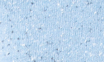 Shop Akris Colorblock Detail Cashmere Tweed Turtleneck Sweater In 171 Ice Blue