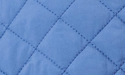 Shop Bernardo Zip Front Water Resistant Liner Jacket In Stone Blue