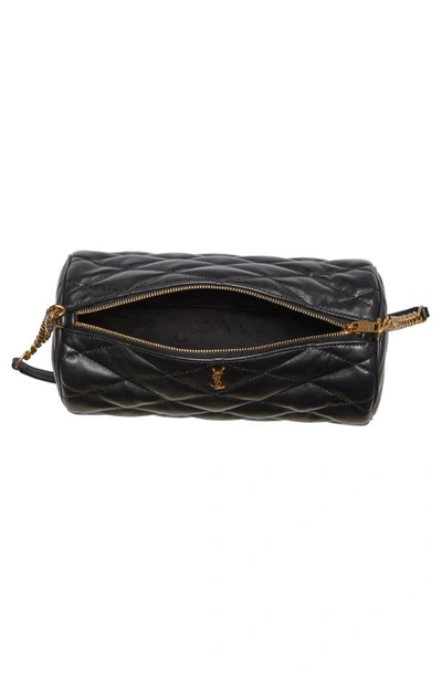 Saint Laurent Medium Sade Tube Bag In 1000 Nero