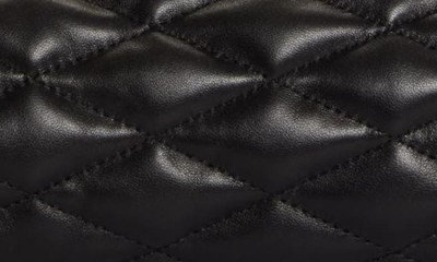 Shop Saint Laurent Medium Sade Quilted Leather Tube Bag In 1000 Nero
