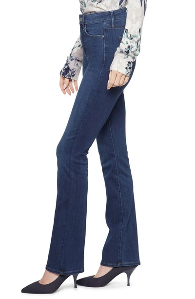 Shop Nydj High Waist Slim Bootcut Jeans In Blue Moon