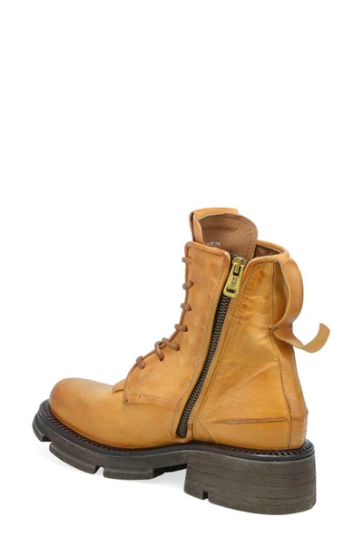 Shop A.s.98 Lukie Combat Boot In Honey