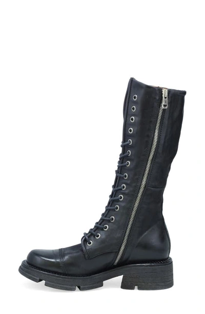 Shop As98 Liddie Mid Calf Boot In Black