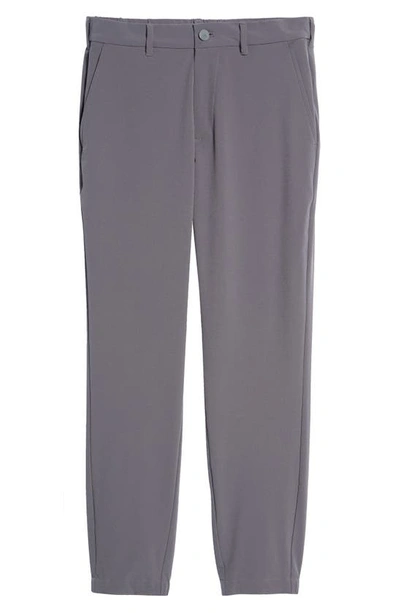 Shop Mizzen + Main Mizzen+main Helmsman Jogger Pants In Charcoal Solid