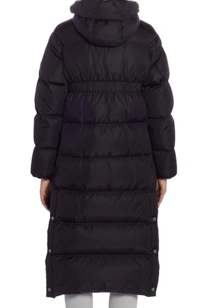 Shop Moncler Catchet Quilted Down Puffer Coat In Black