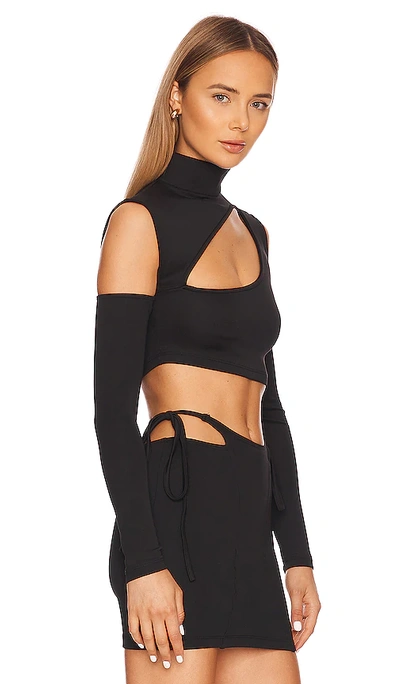 Shop Ow Collection Talia Top In Black