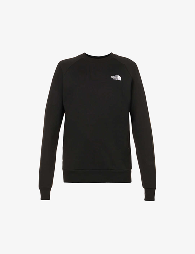 Shop The North Face Redbox Logo-print Cotton-jersey Sweatshirt In Black